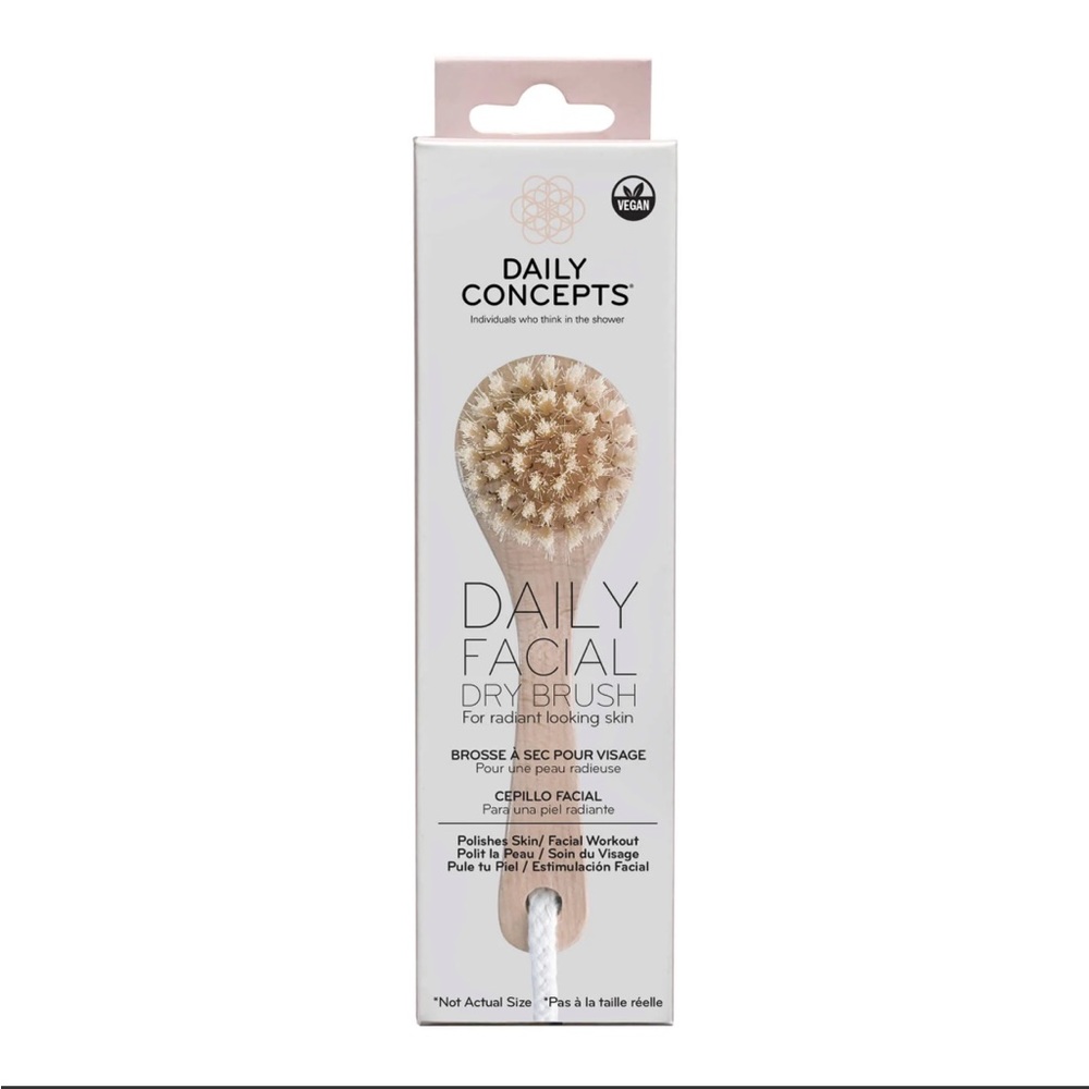 Daily Facial Dry Brush